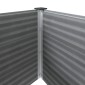 vidaXL Ζαρντινιέρα Υπερυψωμένη Γκρι 100 x 100 x 54 εκ. από WPC