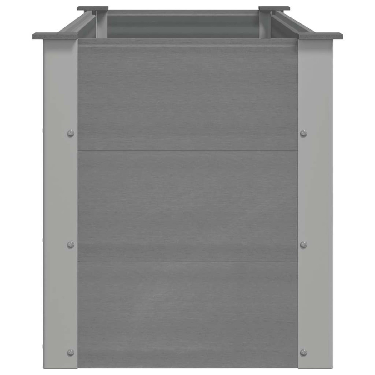 vidaXL Ζαρντινιέρα Υπερυψωμένη Γκρι 150 x 50 x 54 εκ. από WPC