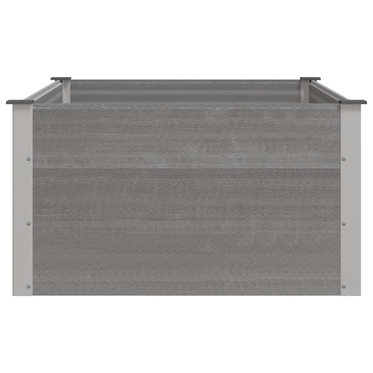 vidaXL Ζαρντινιέρα Υπερυψωμένη Γκρι 150 x 100 x 54 εκ. από WPC