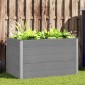 vidaXL Ζαρντινιέρα Υπερυψωμένη Γκρι 150 x 100 x 91 εκ. από WPC
