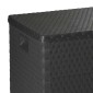 vidaXL Μπαούλο Αποθήκευσης Κήπου Ανθρακί 120x56x63 εκ. Πολυπροπυλένιο