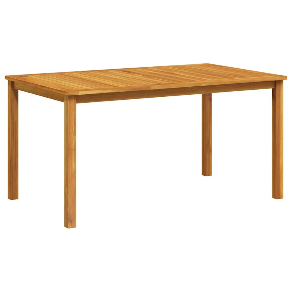vidaXL Τραπέζι Κήπου 150 x 90 x 74 εκ. από Μασίφ Ξύλο Ακακίας