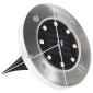 vidaXL Σποτ Ηλιακά Χωνευτά - Καρφωτά LED 8 τεμ. Θερμό Λευκό