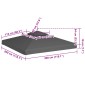 vidaXL Κάλυμμα για Κιόσκι 2 Επιπέδων Χρώμα Taupe 3 x 3 μ. 310 γρ./μ²