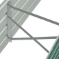 vidaXL Ζαρντινιέρα Υπερυψωμένη Πράσινη 160x40x45 εκ. Γαλβαν. Χάλυβας
