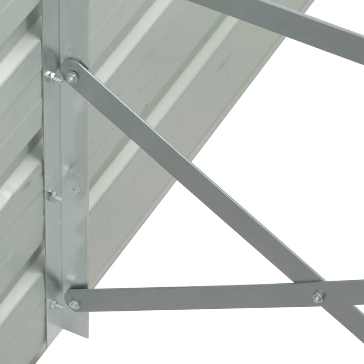 vidaXL Ζαρντινιέρα Υπερυψωμένη Πράσινη 100x40x77 εκ. Γαλβαν. Χάλυβας