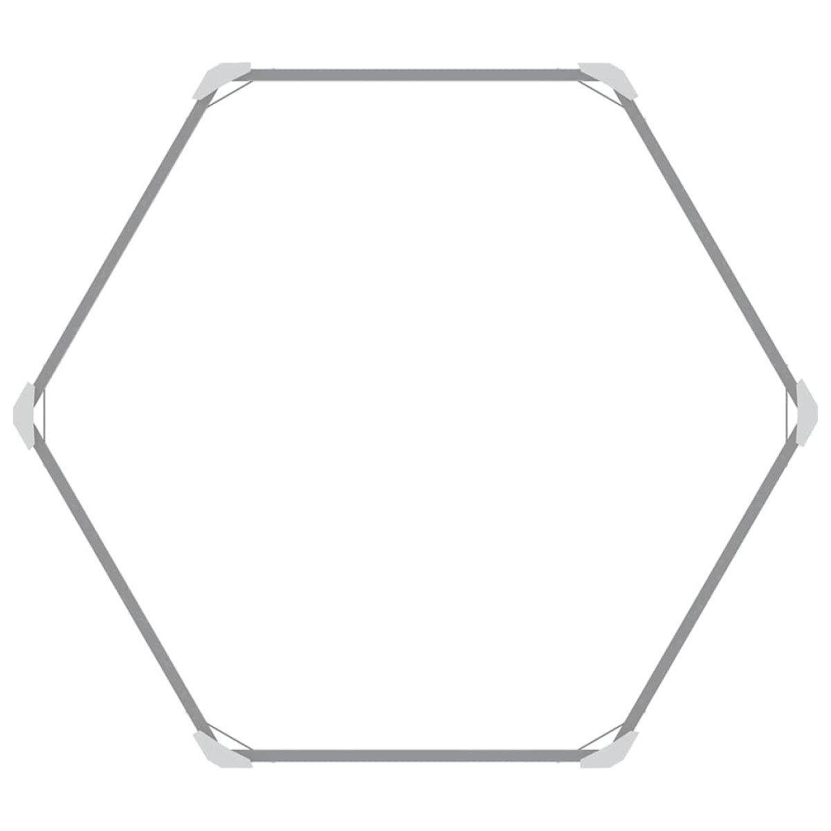 vidaXL Ζαρντινιέρα Υπερυψωμένη Πράσινη 129x129x77 εκ. Γαλβαν. Χάλυβας