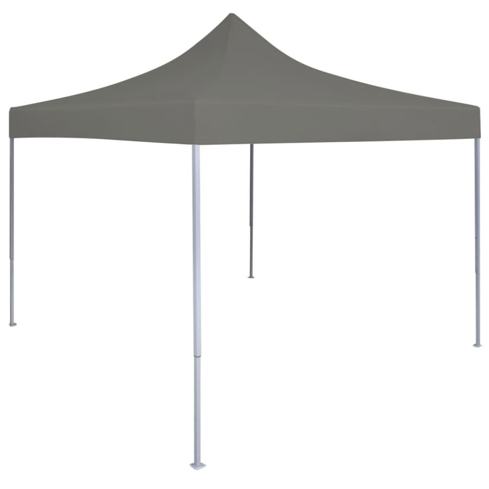 vidaXL Τέντα Εκδηλώσεων Πτυσσόμενη Pop-Up Ανθρακί 3 x 3 μ.