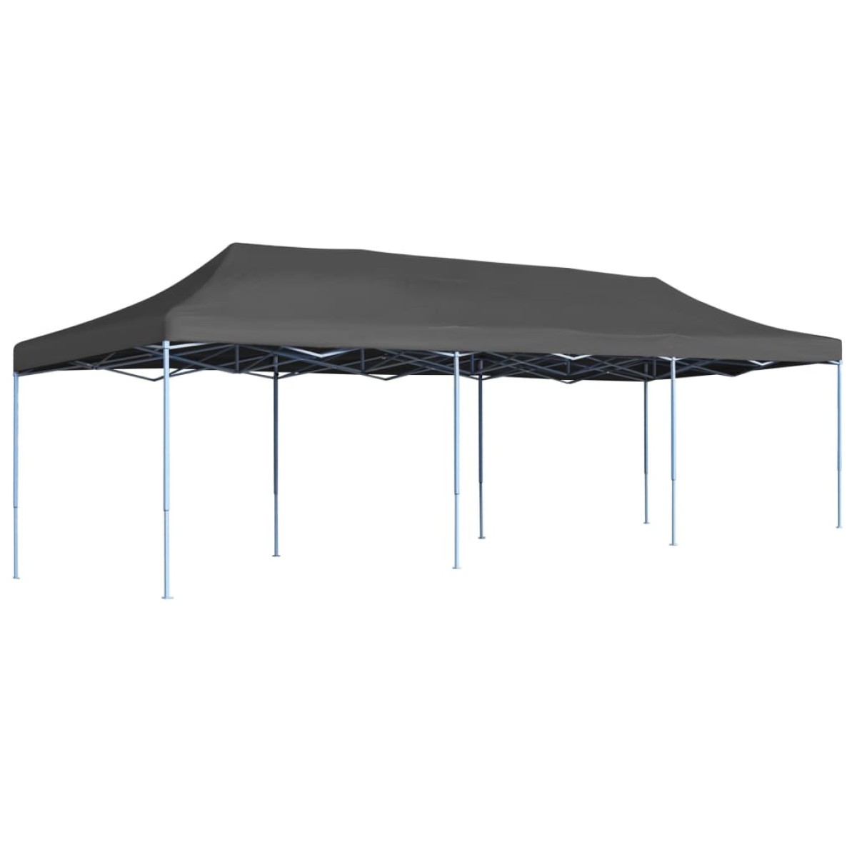 vidaXL Τέντα Εκδηλώσεων Πτυσσόμενη Pop-Up Ανθρακί 3 x 9 μ.