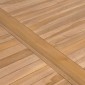 vidaXL Τραπέζι Κήπου 150 x 90 x 77 εκ. από Μασίφ Ξύλο Teak