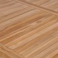 vidaXL Τραπέζι Κήπου 200 x 100 x 77 εκ. από Μασίφ Ξύλο Teak