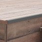 vidaXL Γωνίες Deck 5 τεμ Γκρι 170 εκ. από WPC
