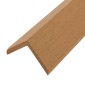 vidaXL Γωνίες Deck 5 τεμ Χρώμα Teak 170 εκ. από WPC