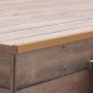 vidaXL Γωνίες Deck 5 τεμ Χρώμα Teak 170 εκ. από WPC
