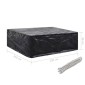 vidaXL Κάλυμμα Επίπλων Κήπου με 8 Κρίκους 250 x 210 x 90 εκ.
