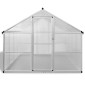 vidaXL Θερμοκήπιο 481 x 250 x 195 εκ. 23,44 μ³ Αλουμινίου