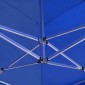 vidaXL Κιόσκι Πτυσσόμενο Επαγγελματικό Μπλε 6 x 3 μ. Αλουμινίου