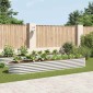 vidaXL Ζαρντινιέρα Υπερυψωμένη Ασημί 400x80x44 εκ. Γαλβανισμ. Χάλυβας