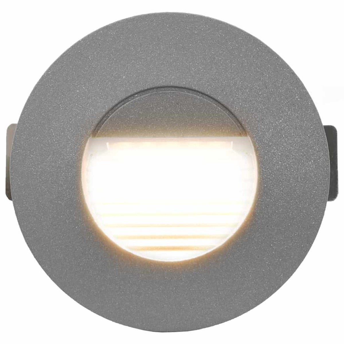 vidaXL Φωτιστικά Τοίχου LED Εξωτερικού Χώρου Στρογγυλά 6 τεμ. Ασημί 5W