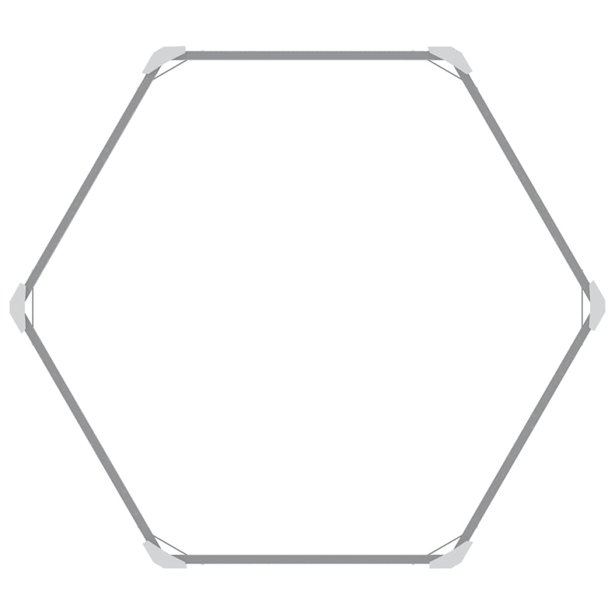 vidaXL Ζαρντινιέρα Υπερυψωμένη Καφέ 129x129x77 εκ. Γαλβανισμ. Χάλυβας