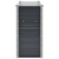 vidaXL Ζαρντινιέρα Υπερυψωμένη Ανθρακί 160x40x77 εκ. Γαλβαν. Χάλυβας
