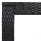 vidaXL Τραπέζι Μπαρ Κήπου Μαύρο 60,5x60,5x110,5 εκ. Συνθετικό Ρατάν