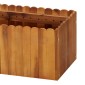vidaXL Ζαρντινιέρα Υπερυψωμένη 200 x 30 x 25 εκ. Μασίφ Ξύλο Ακακίας