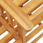 vidaXL Καρέκλες Κήπου με Τραπέζι 159 x 61 x 92 εκ. Μασίφ Ξύλο Ακακίας