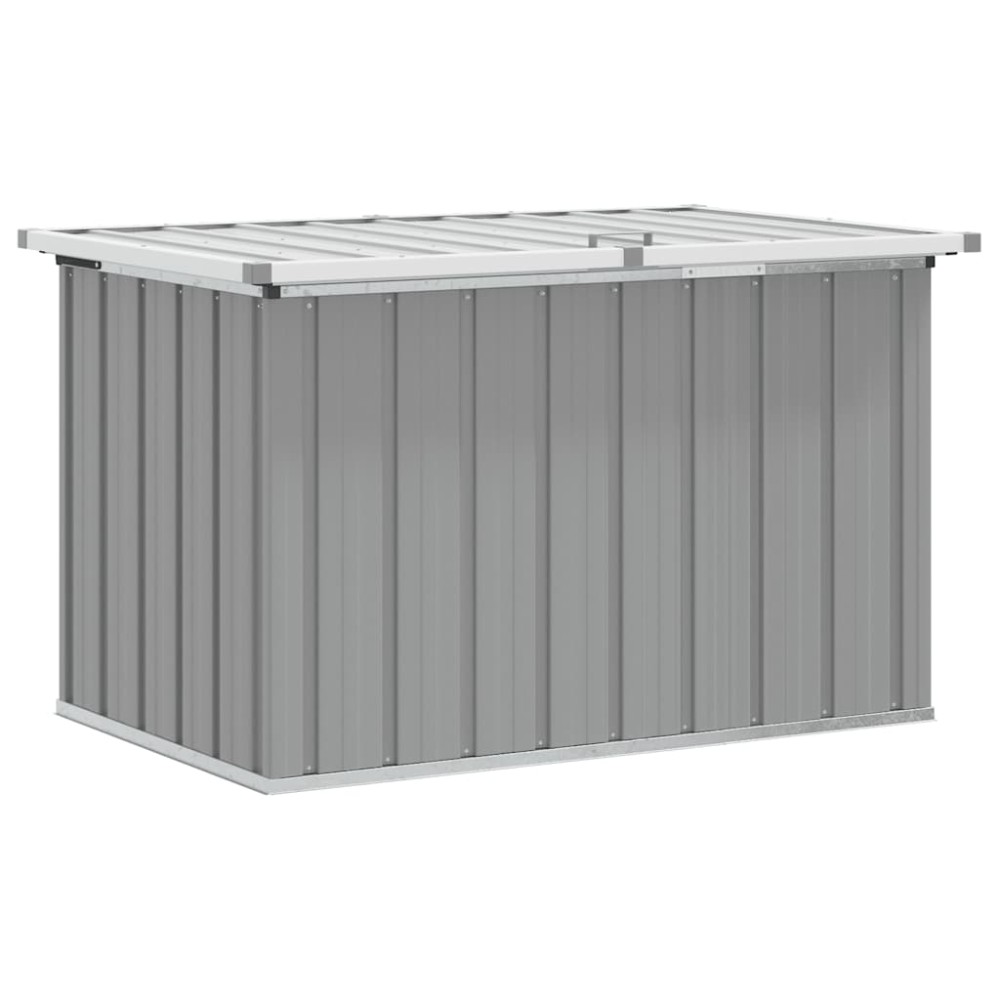 vidaXL Μπαούλο Αποθήκευσης Κήπου Γκρι 109 x 67 x 65 εκ.