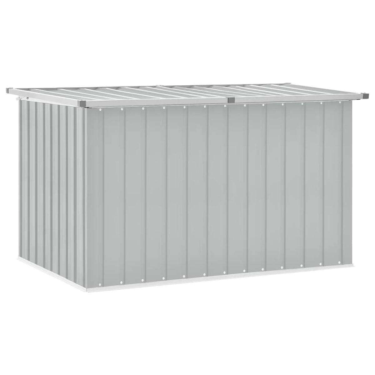 vidaXL Μπαούλο Αποθήκευσης Κήπου Γκρι 149 x 99 x 93 εκ.