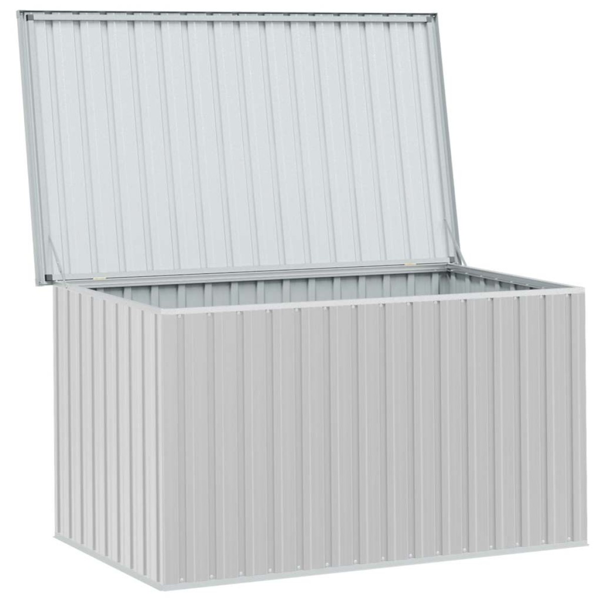vidaXL Μπαούλο Αποθήκευσης Κήπου Γκρι 171 x 99 x 93 εκ.
