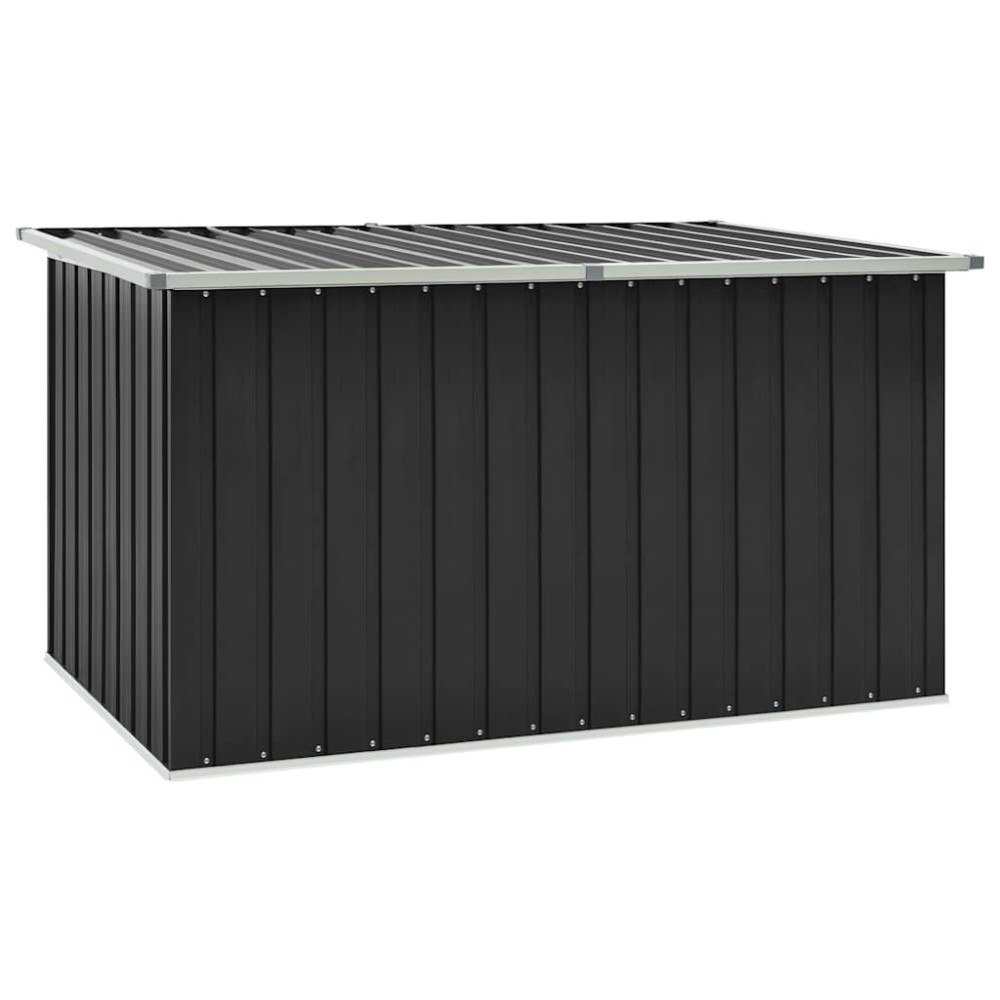 vidaXL Μπαούλο Αποθήκευσης Κήπου Ανθρακί 171 x 99 x 93 εκ.