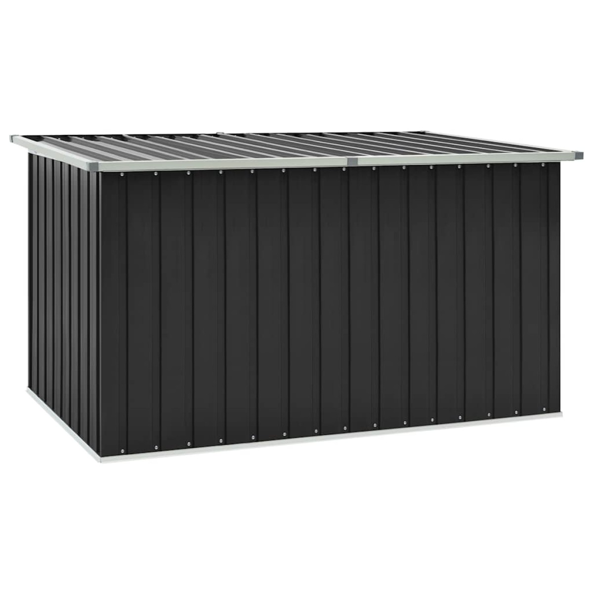 vidaXL Μπαούλο Αποθήκευσης Κήπου Ανθρακί 171 x 99 x 93 εκ.