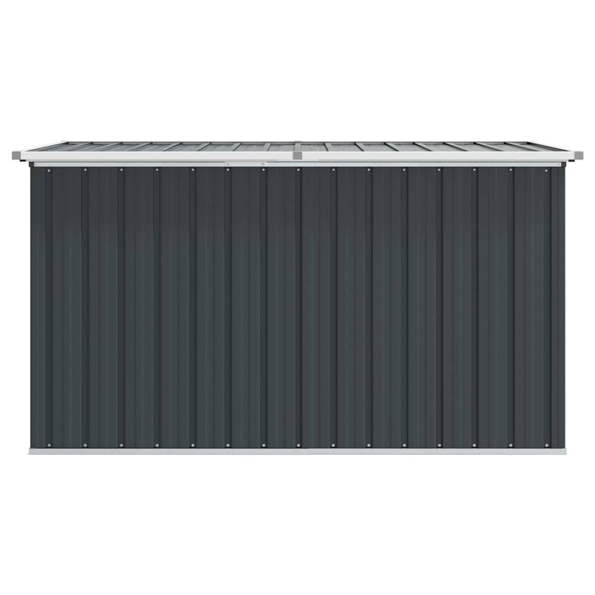 vidaXL Μπαούλο Αποθήκευσης Κήπου Ανθρακί 171 x 99 x 93 εκ.