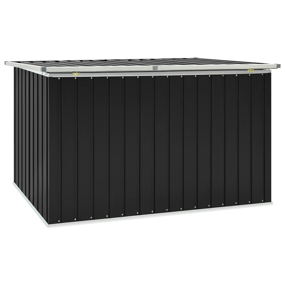 vidaXL Μπαούλο Αποθήκευσης Κήπου Ανθρακί 171 x 99 x 93 εκ.