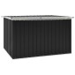 vidaXL Μπαούλο Αποθήκευσης Κήπου Ανθρακί 171 x 99 x 93 εκ.