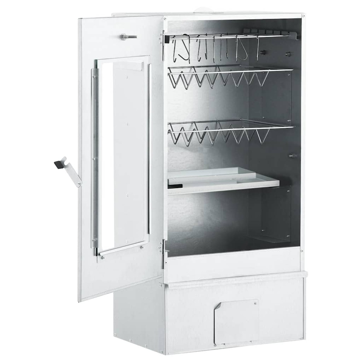 vidaXL Φούρνος Καπνίσματος 44,5 x 29 x 83 εκ. με Πριονίδι 1 κ.