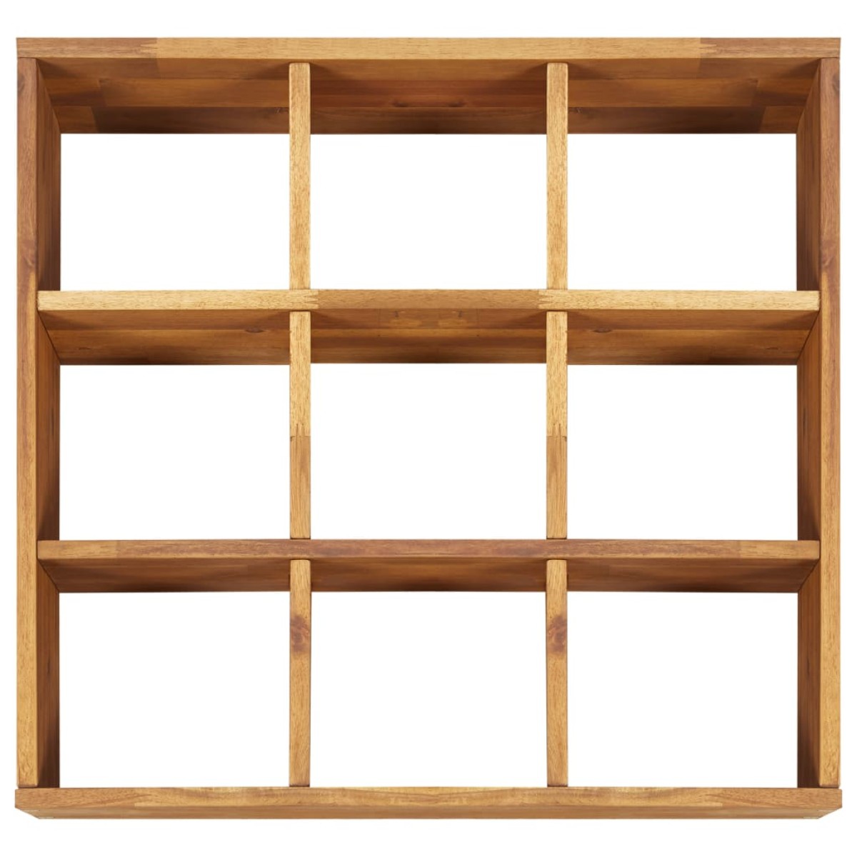 vidaXL Ζαρντινιέρα Βοτάνων Υπερυψωμένη 60x60x15 εκ. Μασίφ Ξύλο Ακακίας