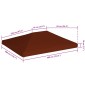 vidaXL Κάλυμμα για Κιόσκι Τερακότα 3 x 4 μ. 310 γρ./μ²