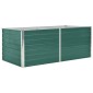 vidaXL Ζαρντινιέρα Ψηλή Πράσινη 160x80x45 εκ. Γαλβανισμένος Χάλυβας