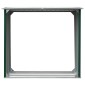vidaXL Υπόστεγο Αποθήκευσης Ξύλων Πράσινο 172x91x154 εκ. Γαλβ. Ατσάλι