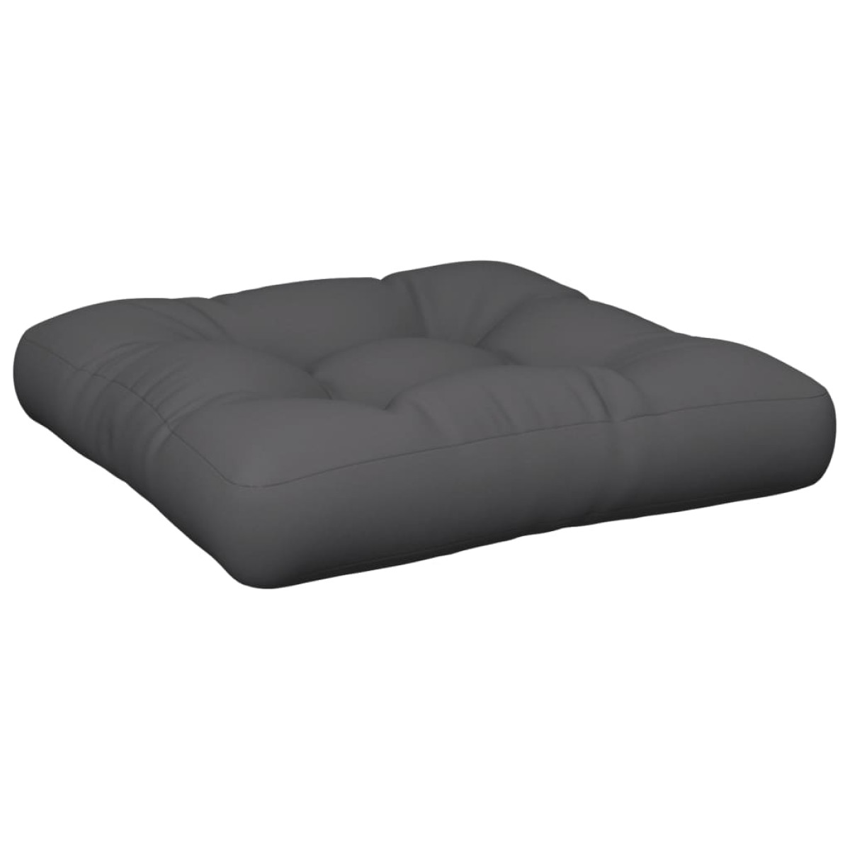 vidaXL Μαξιλάρι Παλέτας Ανθρακί 60 x 61,50 x 12 εκ. Υφασμάτινο
