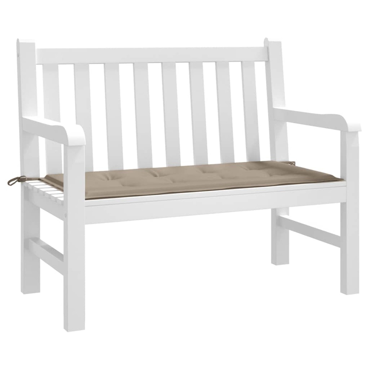 vidaXL Μαξιλάρι Πάγκου Κήπου Taupe 100x50x3 εκ. Ύφασμα Oxford