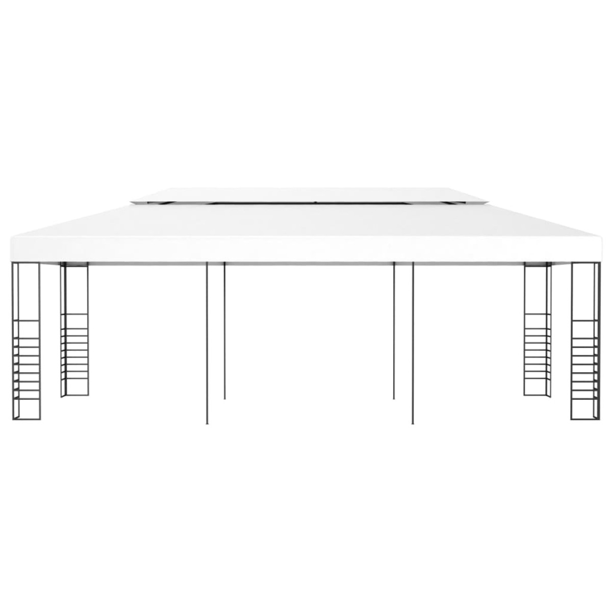 vidaXL Κιόσκι / Τέντα Εκδηλώσεων Λευκό 6 x 3 μ.