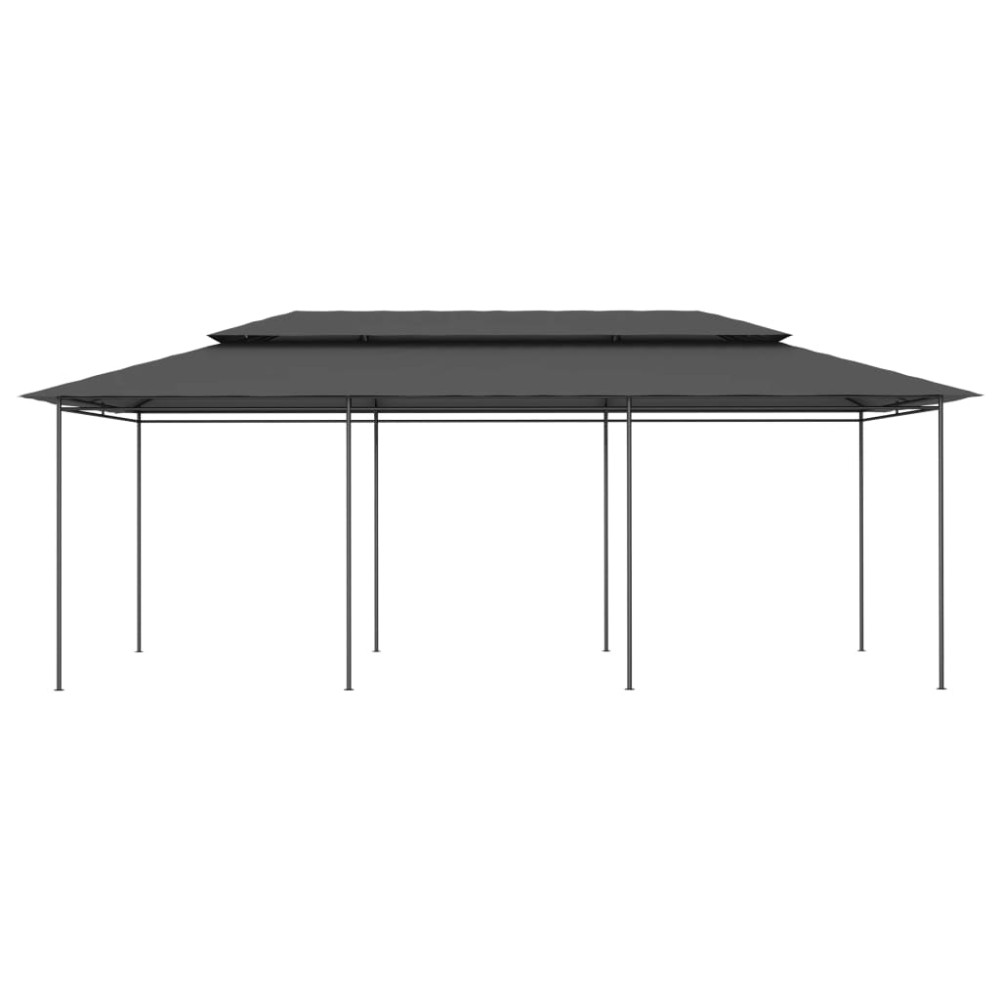vidaXL Κιόσκι Ανθρακί 600 x 298 x 270 εκ.