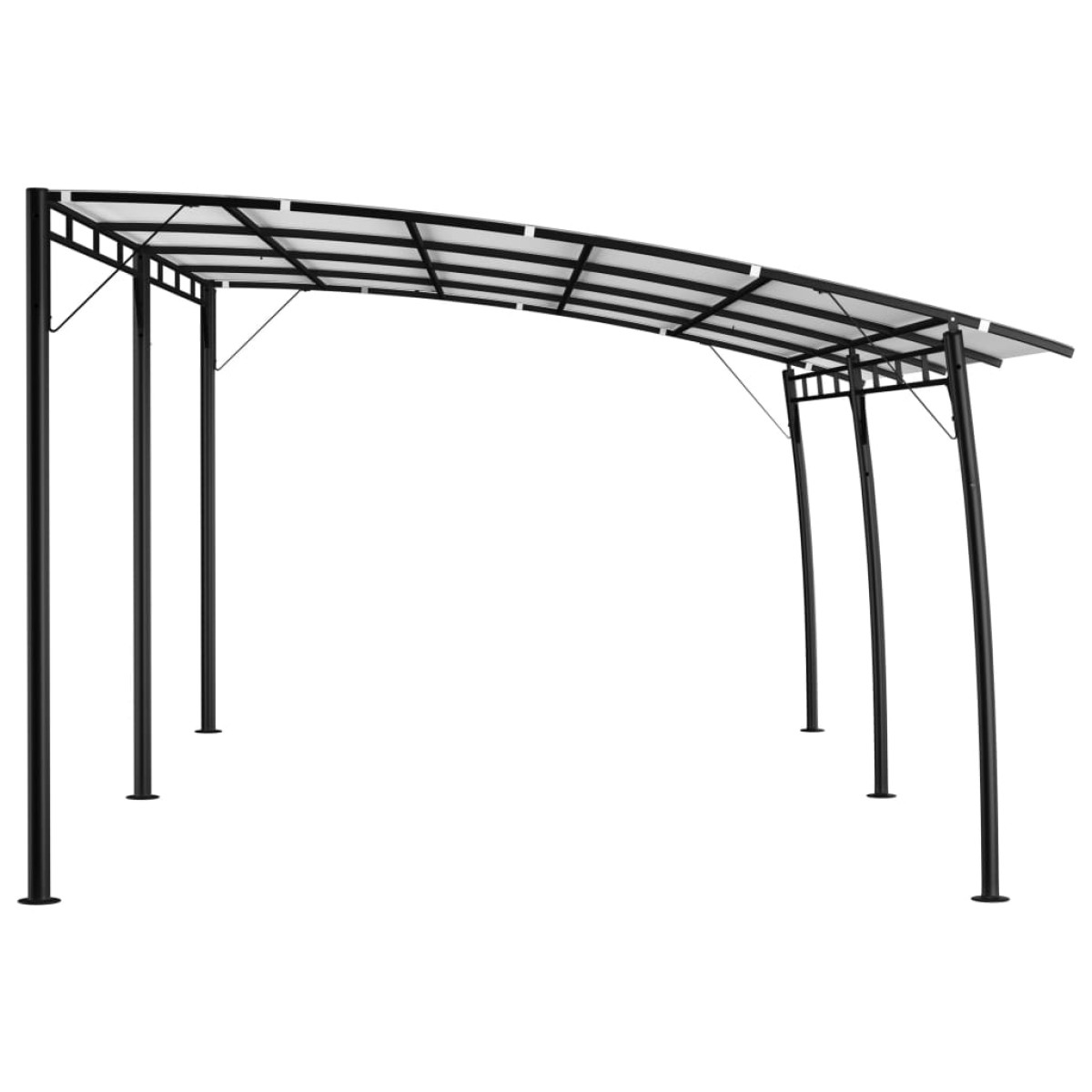 vidaXL Τεντοπέργκολα Κήπου Κρεμ 6 x 3 x 2,55 μ.