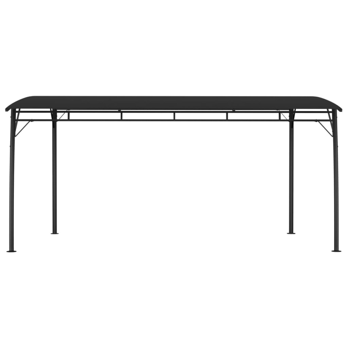 vidaXL Τεντοπέργκολα Κήπου Ανθρακί 4 x 3 x 2,55 μ.