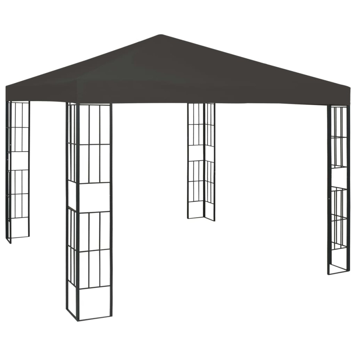 vidaXL Κιόσκι Ανθρακί 3 x 3 μ.