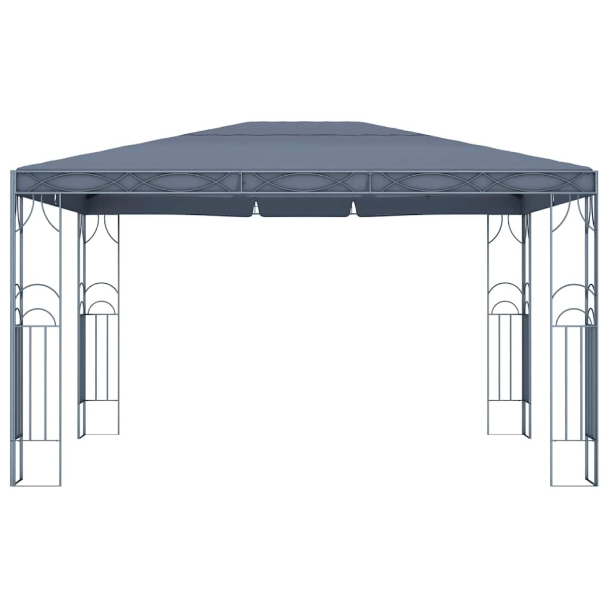 vidaXL Κιόσκι Ανθρακί 400 x 300 εκ.
