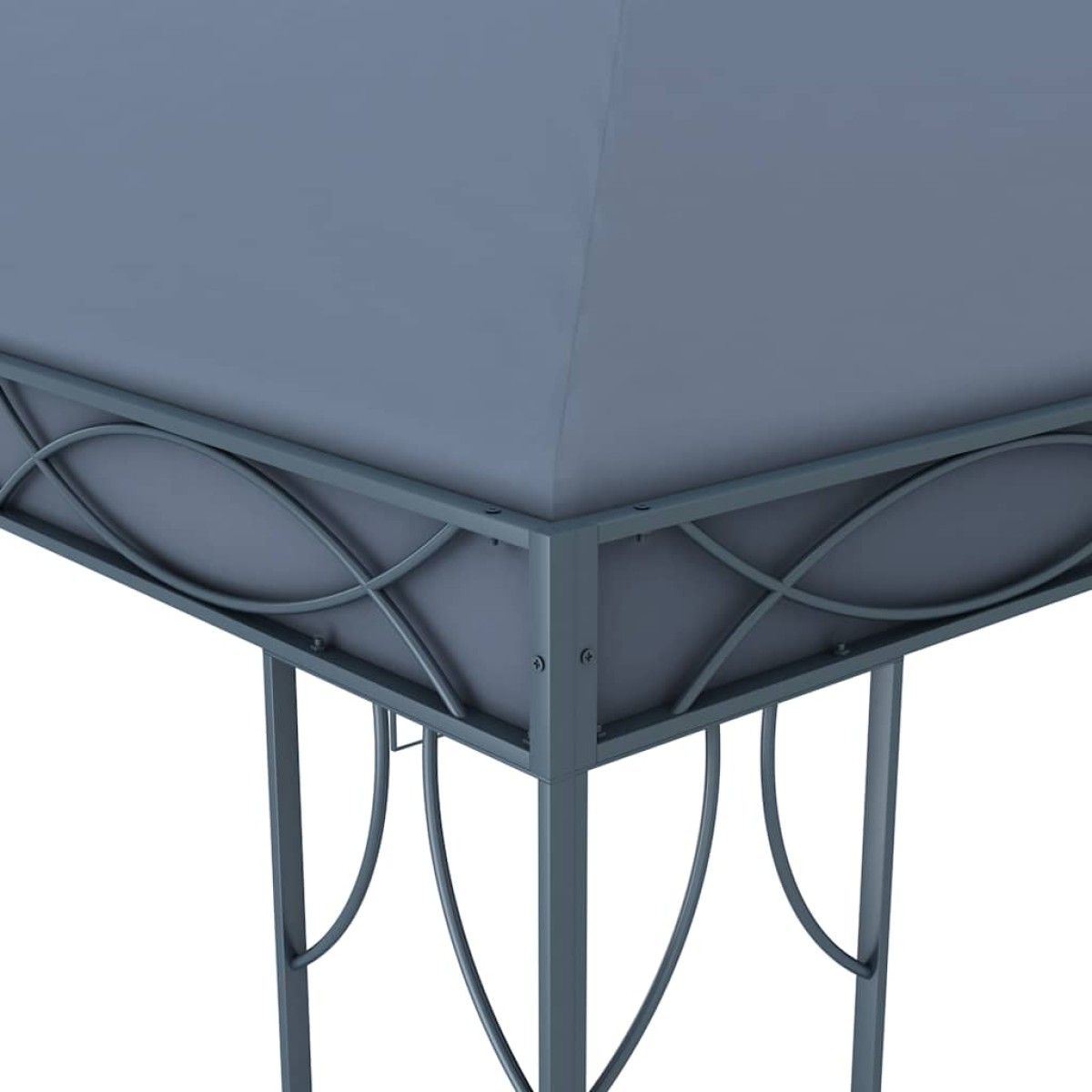 vidaXL Κιόσκι Ανθρακί 400 x 300 εκ.